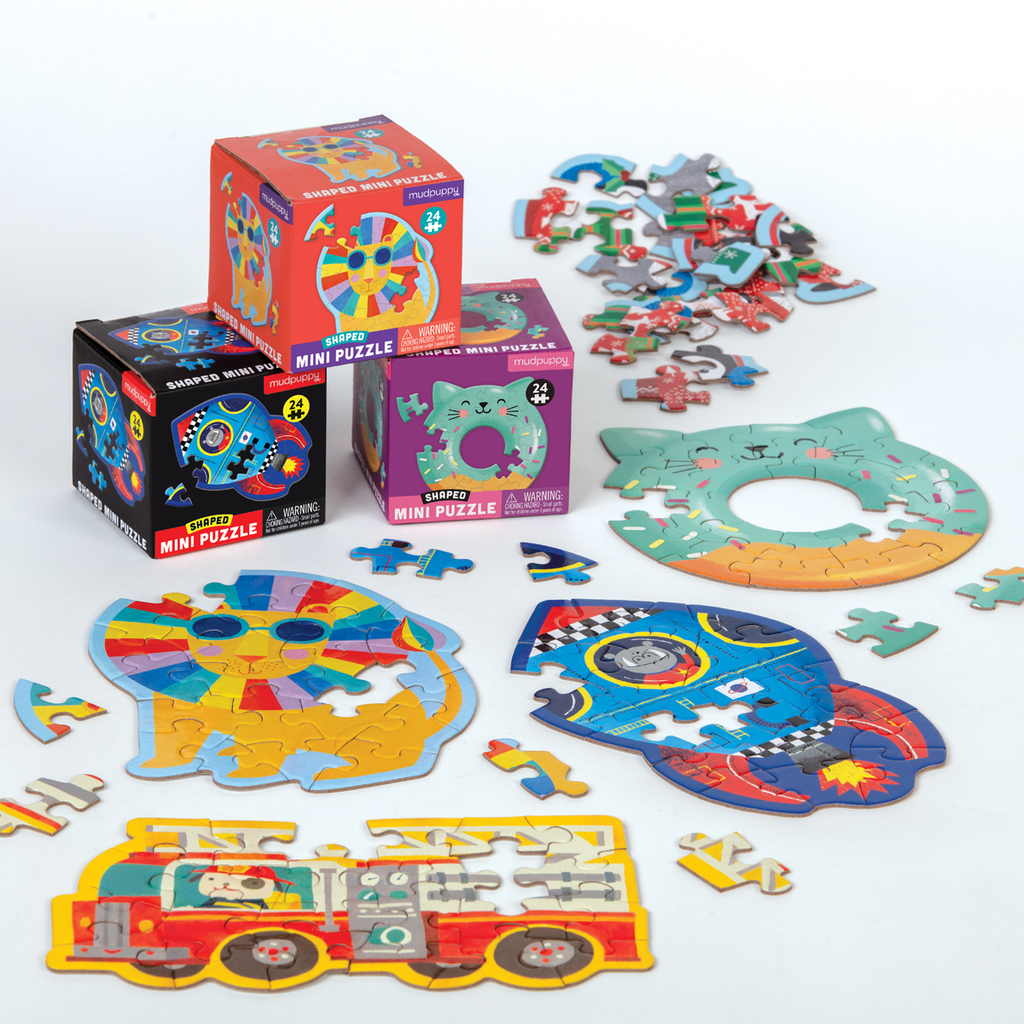 Rainbow Lion Shaped Mini Puzzle