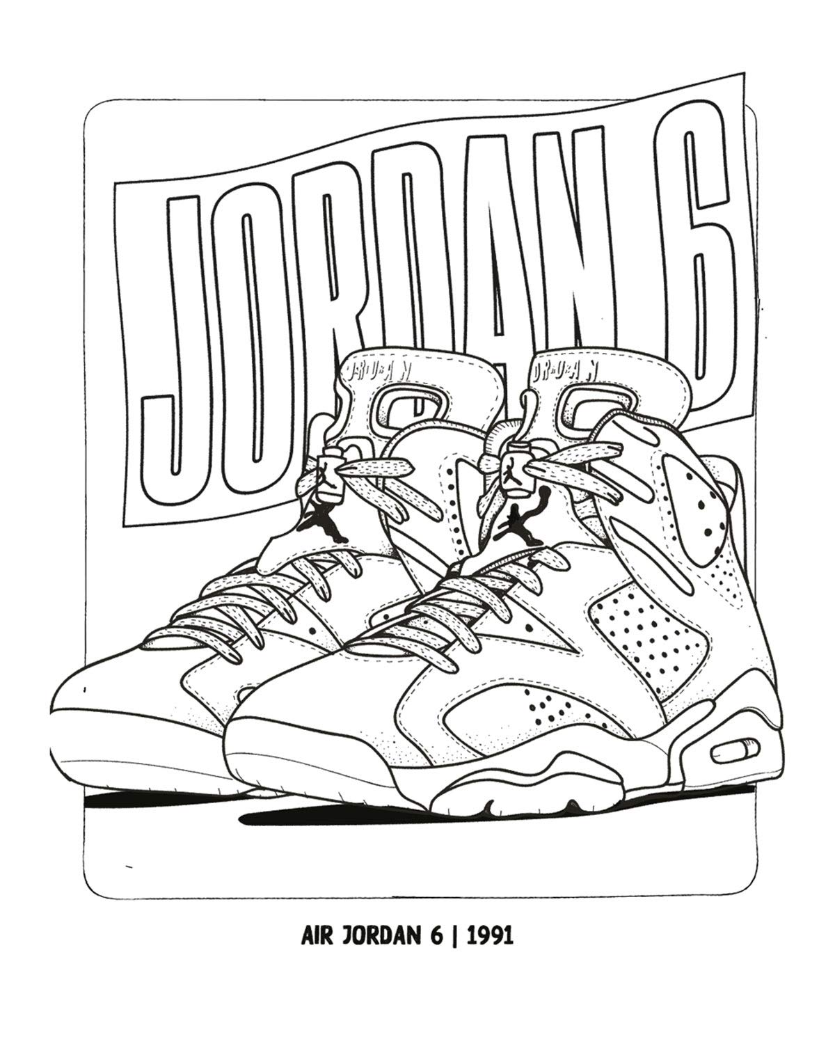 Sneaker Coloring Book: 46 Iconic Models