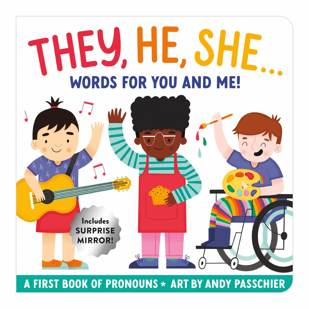 They, He, She: Words for You and Me Board Book