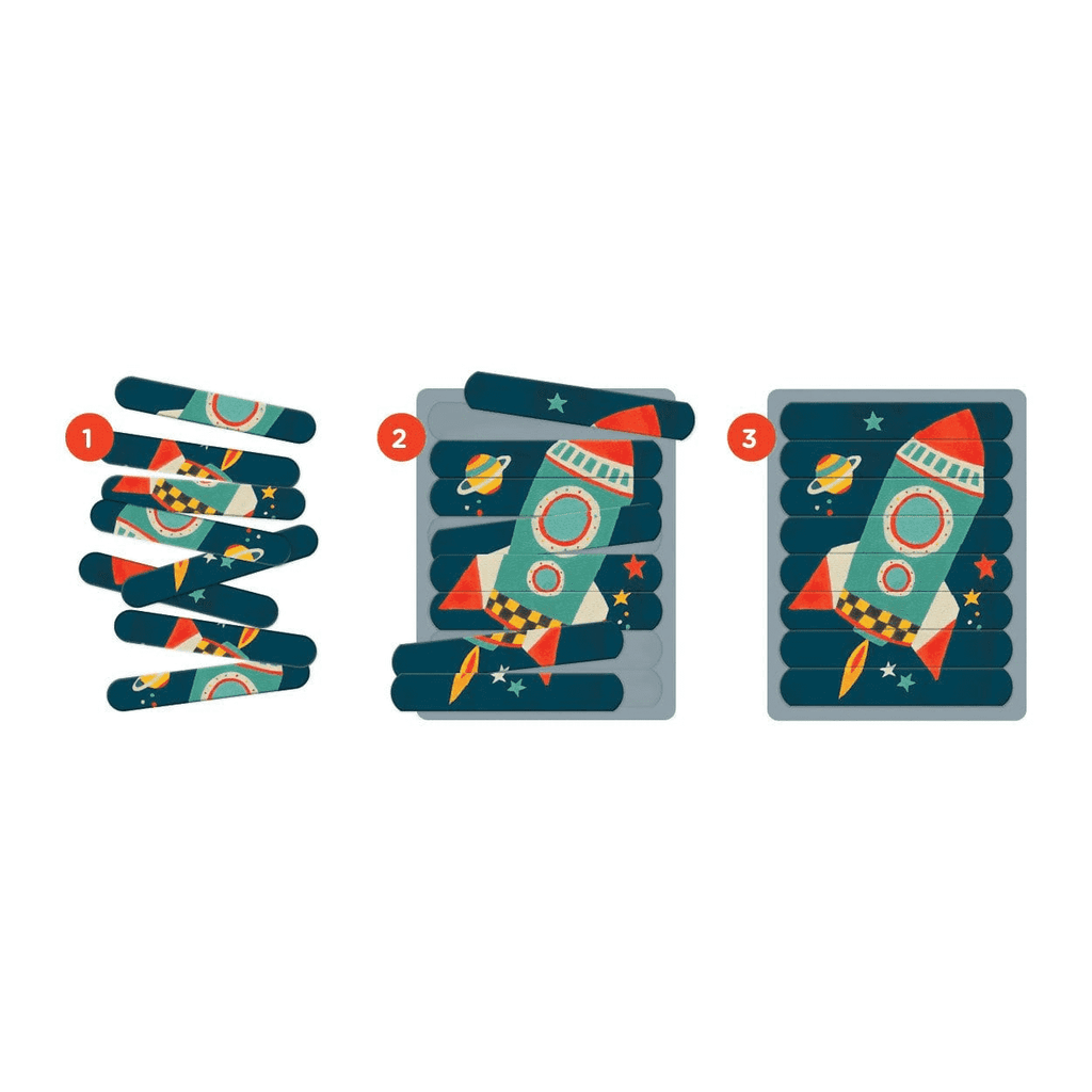 Transportation Puzzle Sticks