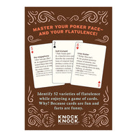 Knock Knock 52 Farts Playing Cards Deck