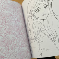 Manga World Coloring: Color your way through cool original manga art!