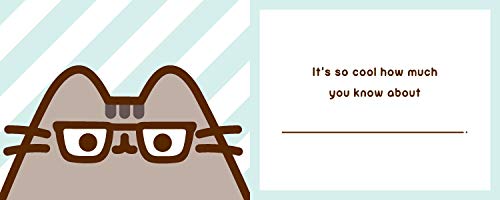 Pusheen: I Like You More than Pizza: A Fill-In Book