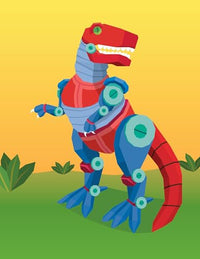 Learn by Sticker: Multiplication: Use Math to Create 10 Awesome Robots!