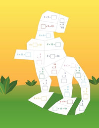 Learn by Sticker: Multiplication: Use Math to Create 10 Awesome Robots!