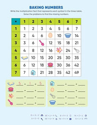 Learn by Sticker: Multiplication: Use Math to Create 10 Awesome Robots!