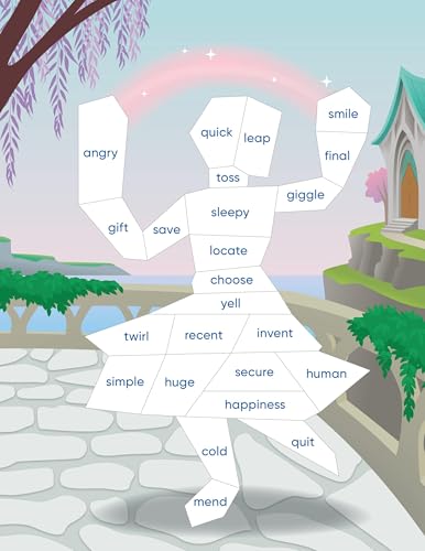 Learn by Sticker: Word Study: Use Phonics to Create 10 Mythical Creatures!