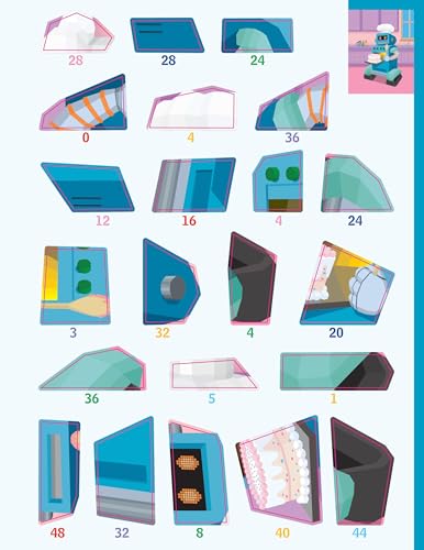 Learn by Sticker: Multiplication: Use Math to Create 10 Awesome Robots!