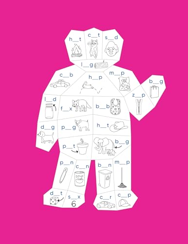 Learn by Sticker: Beginning Phonics: Use Phonics to Create 10 Friendly Monsters!