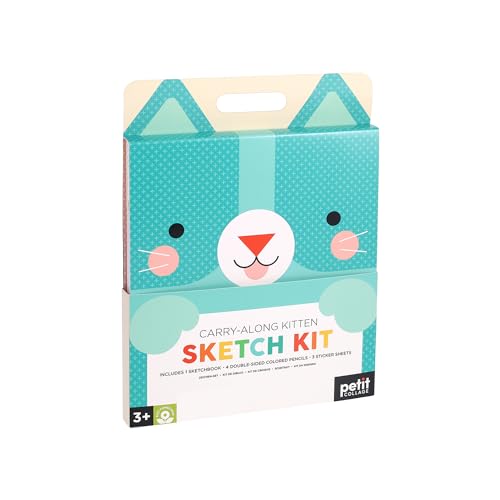 Carry-Along Kitten Sketch Kit