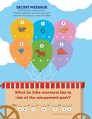 Learn by Sticker: Beginning Phonics: Use Phonics to Create 10 Friendly Monsters!