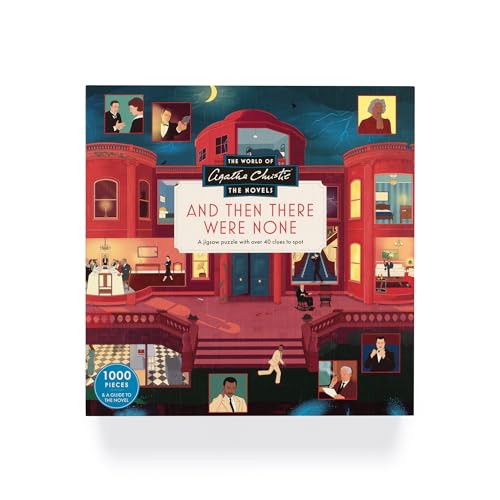 The World of Agatha Christie and Then There Were None 1000 Piece Puzzle