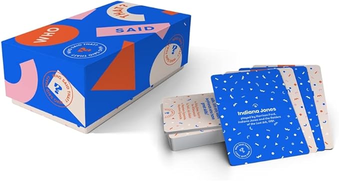 Who Said That?: A Game of Quotes 430 Cards