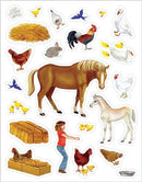 Barnyard Sticker Book: Includes 250 Stickers and 4 Scenes