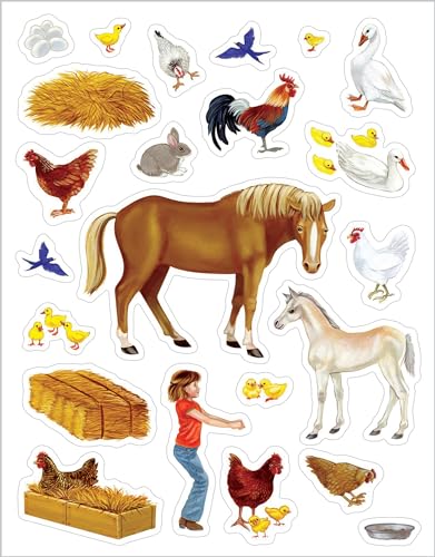 Barnyard Sticker Book: Includes 250 Stickers and 4 Scenes