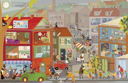 A Day in Fluffyville: A Look-And-Find-Book