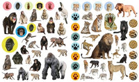 Eyelike Stickers: Wild Animals