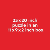 LEGO® Minifigure 1000-Piece Puzzle