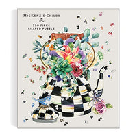 MacKenzie-Childs Blooming Kettle 750 Piece Shaped Puzzle