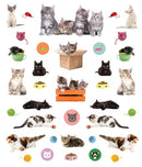 Eyelike Stickers: Kittens