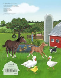Barnyard Sticker Book: Includes 250 Stickers and 4 Scenes