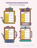 Learn by Sticker: Word Study: Use Phonics to Create 10 Mythical Creatures!