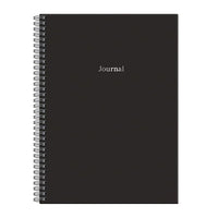 Black Wire-O Journal B5
