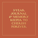 Gilded One Line a Day: A Five-Year Memory Book