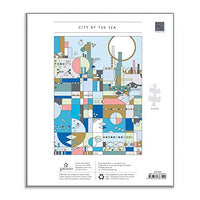 Frank Lloyd Wright City By The Sea 1000 Piece Foil Puzzle