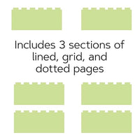 LEGO® Master Builder Notebook: Guided Journal