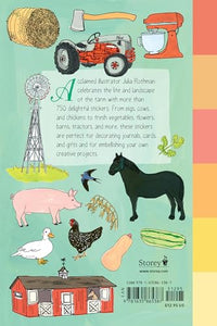 Farm Anatomy Sticker Book