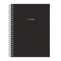 Black Wire-O Journal A5