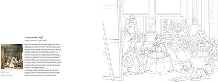 Art Studio: Great Paintings to Colour In