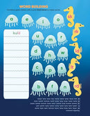 Learn by Sticker: More Phonics: Use Phonics to Create 10 Sea Animals!