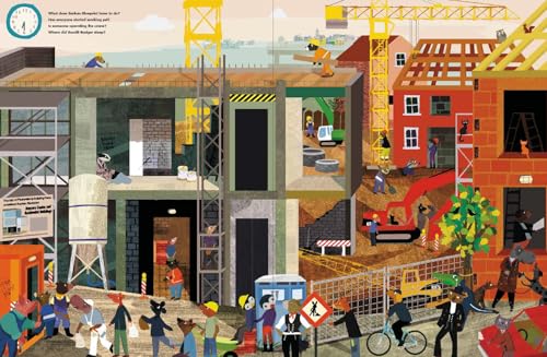 A Day on Fluffyville Construction Site: A Look and Find Book