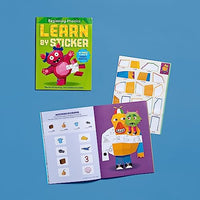 Learn by Sticker: Beginning Phonics: Use Phonics to Create 10 Friendly Monsters!