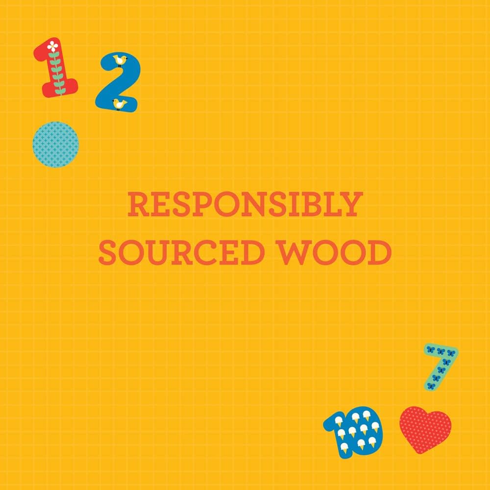 Multi-Language Numbers + Shapes + Colors Wooden Tray Puzzle