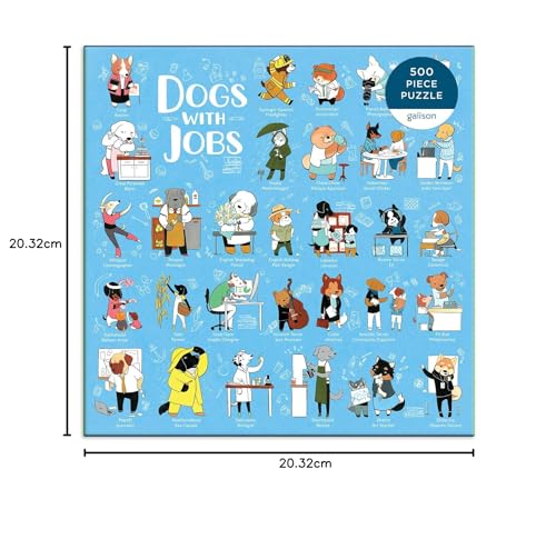 Dogs With Jobs 500 Piece Puzzle