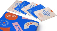 Who Said That?: A Game of Quotes 430 Cards
