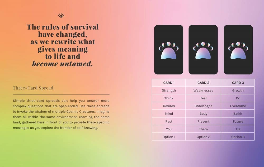 Mystic Mondays: The Cosmic Creatures Deck: A Deck and Guidebook to Connect to the Wilderness Within