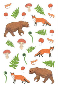 Nature Anatomy Sticker Book