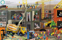 A Day on Fluffyville Construction Site: A Look and Find Book