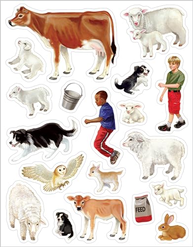 Barnyard Sticker Book: Includes 250 Stickers and 4 Scenes