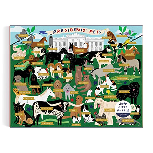 Presidents’ Pets 2000 Piece Puzzle