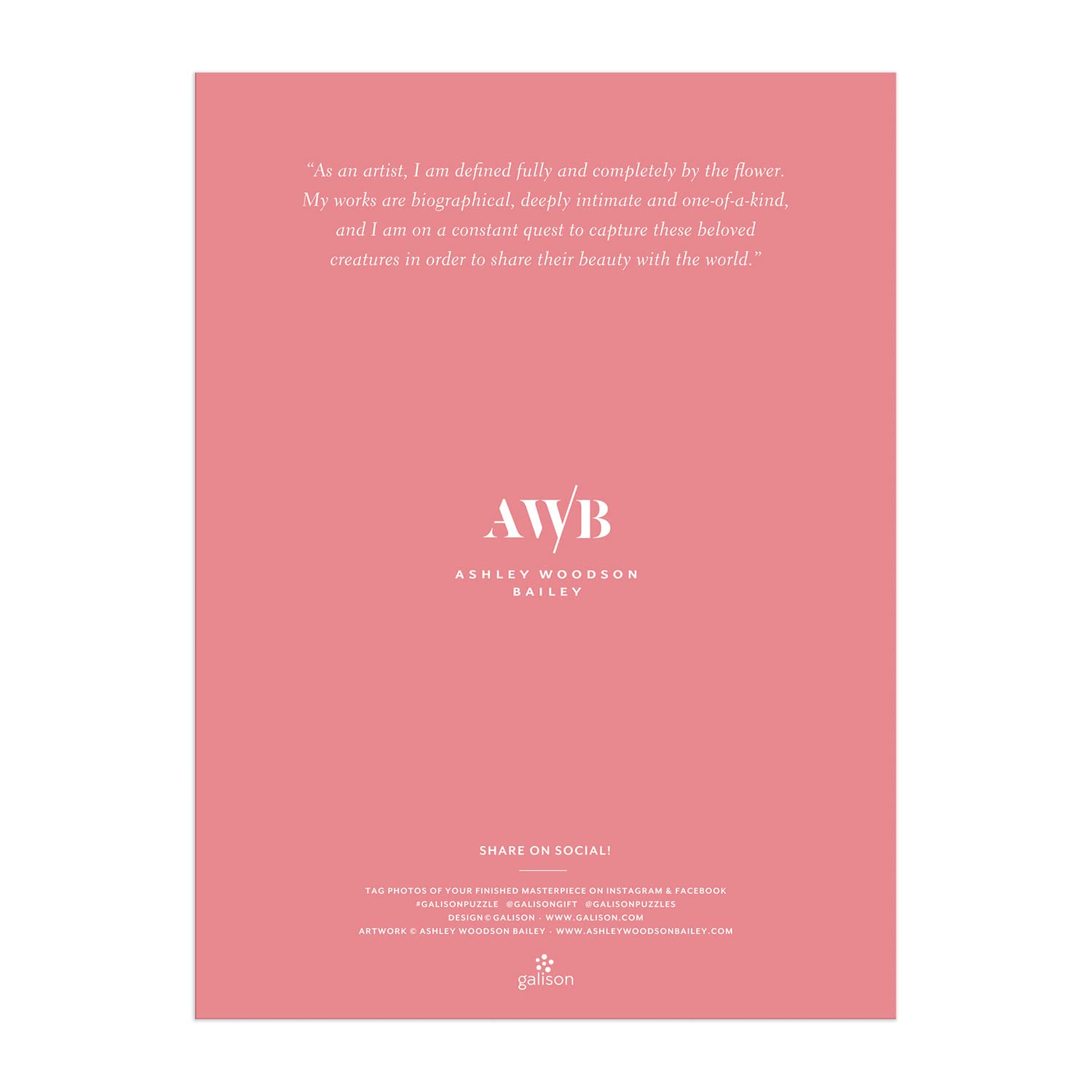 Ashley Woodson Bailey Florida Light 1000 Piece Puzzle