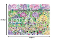 Easter Egg Hunt – 1000 Piece Michael Storrings Puzzle Featuring The Spirit Of Easter Festivities At A Whimsical Park, [Various]