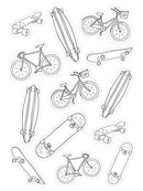 Color Your Own Stickers: 500 Stickers to Design, Color, and Customize