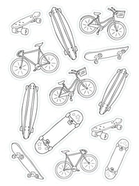 Color Your Own Stickers: 500 Stickers to Design, Color, and Customize