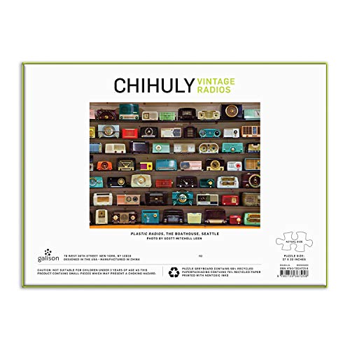 Chihuly Vintage Radios 1000 Piece Puzzle