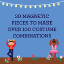 Ballet Dancers Magnetic Dress Up